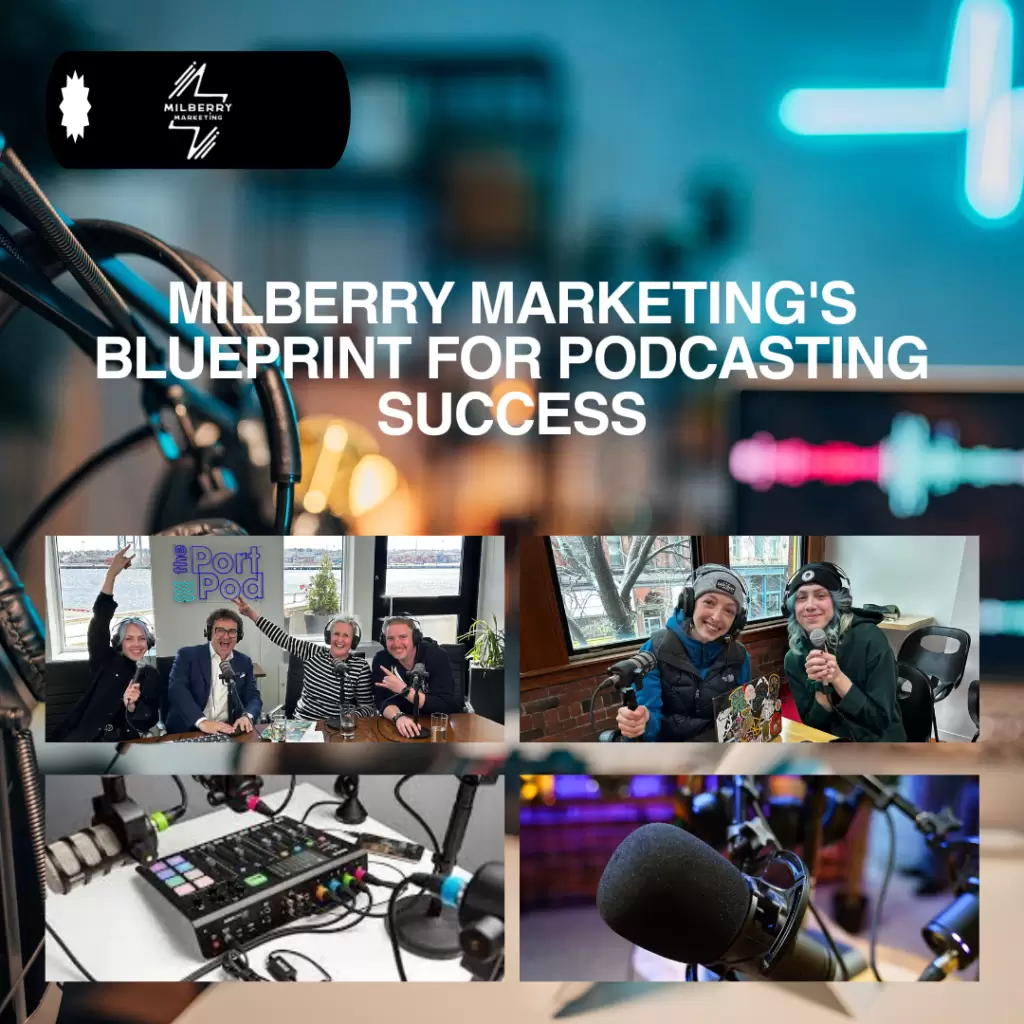 Podcasting success at Milberry Marketing